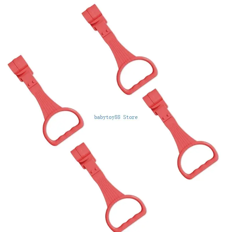 Y4UD 4 шт. детские кольца для манежа надежная поддержка для раннего обучения ходьбе мягкая ручка дизайн помощь в развитии