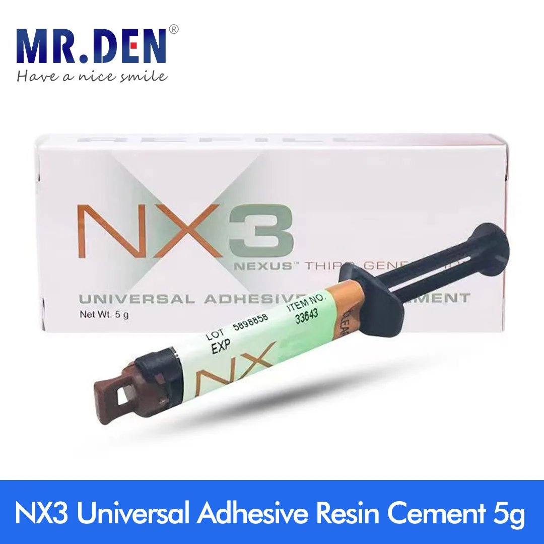 Kerr Dental NX3 Nexus Third Generation Universal Resin Cement Permanent Adhesive For Teeth Crowns And Bridge Veneers Dentistry