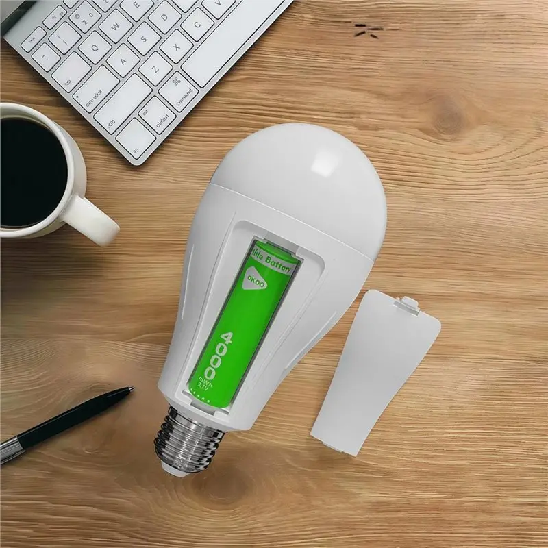 E27 Bulb Battery Operated Light Bulb Camping Lantern-AA26