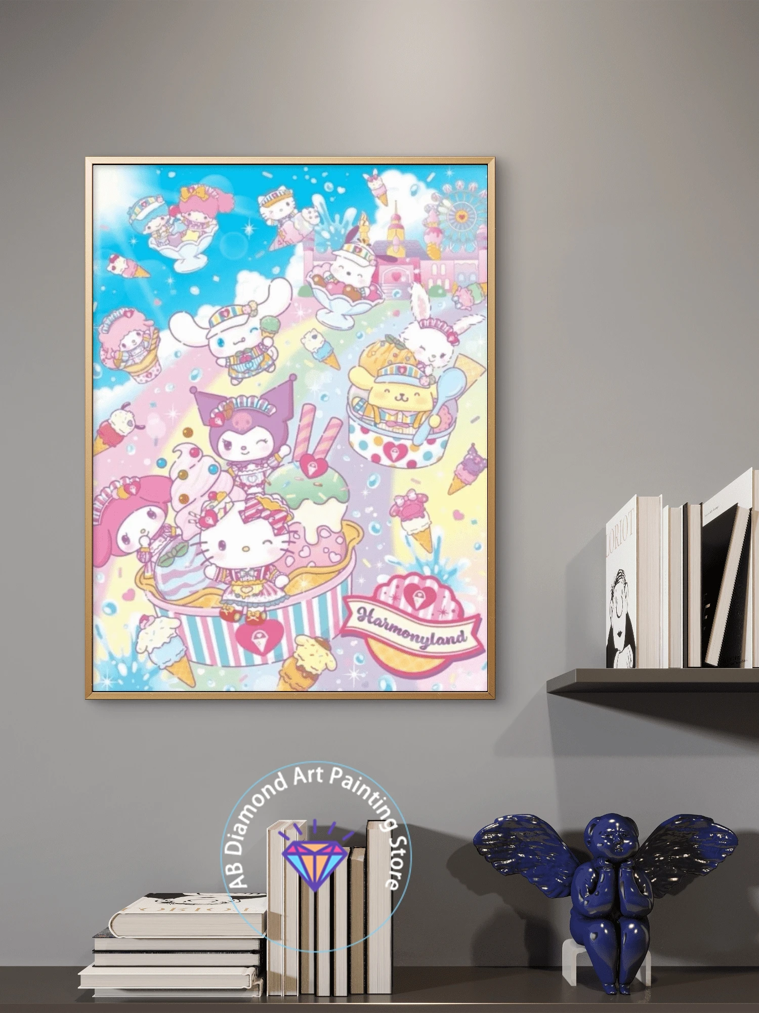 ชุดภาพเพชร Sanrio Family Colle - Art Craft Japan บทวิจารณ์และราคา