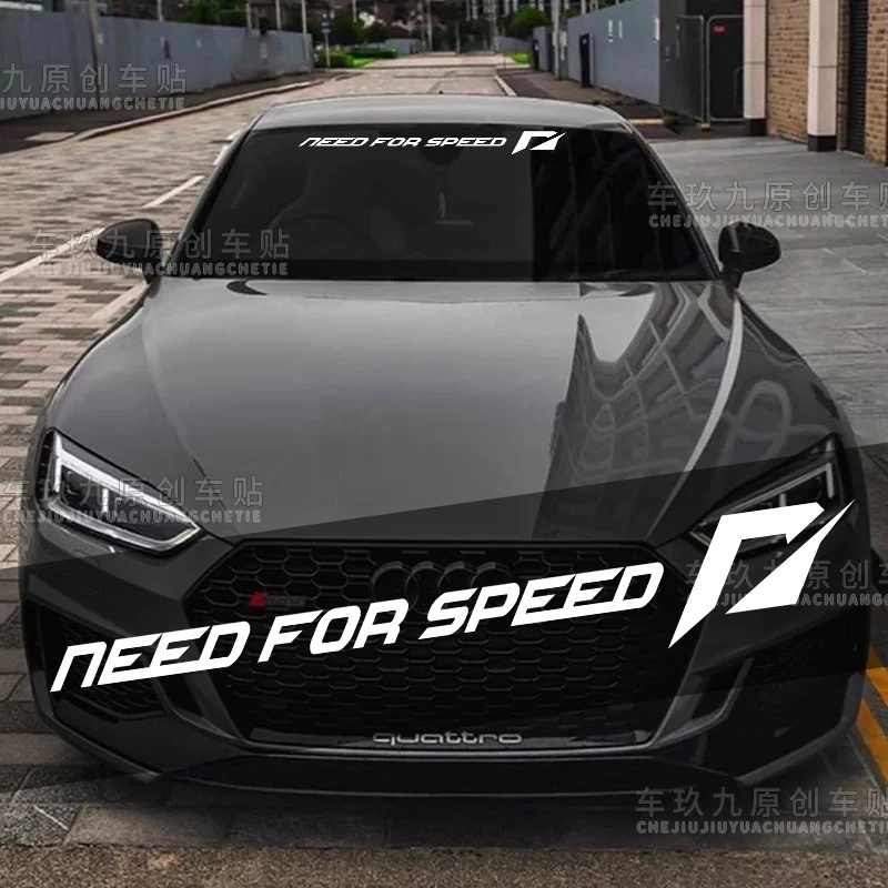 1PCS Need for Speed Car Stickers Hunters Graphics Vinyl Waterproof Racing Body Truck Bumper Front Windshield Rear Window Decal