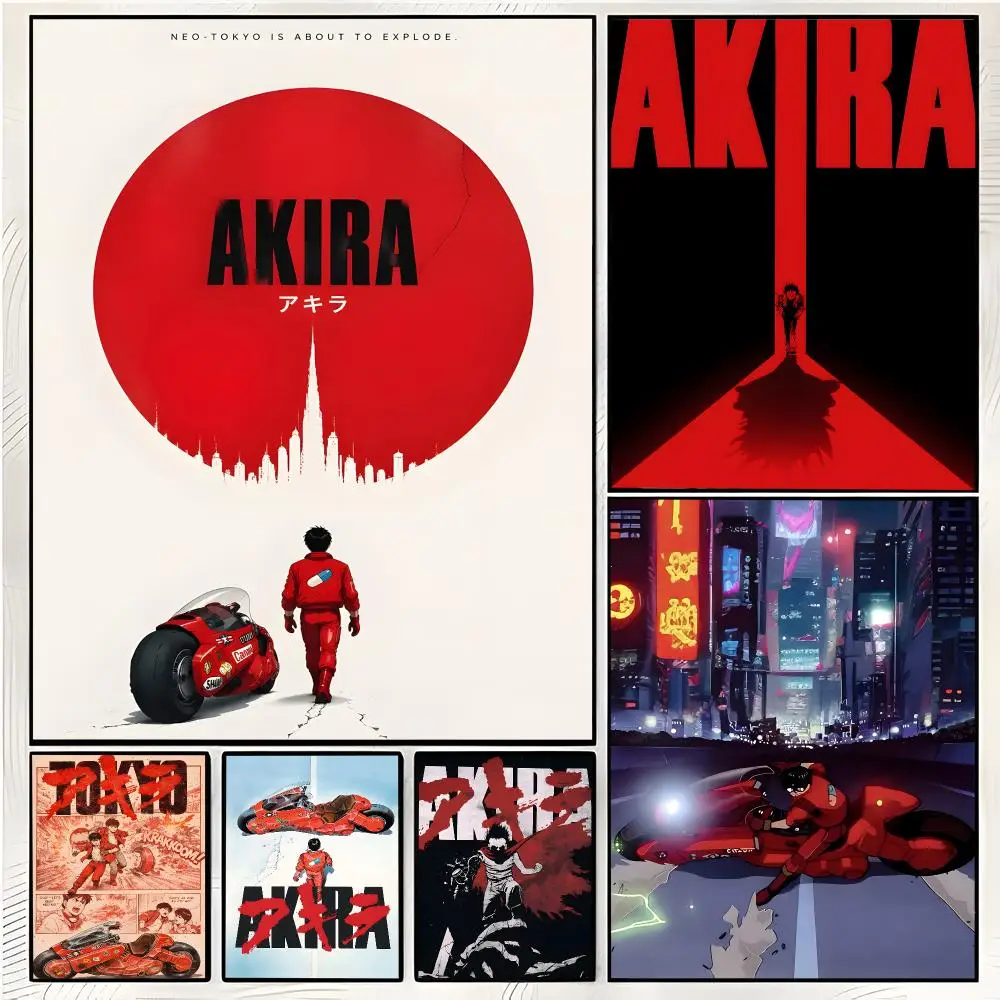 Anime SciFi Akira Poster Superior Home Space  Indoor Decorative Art & Home Decor
