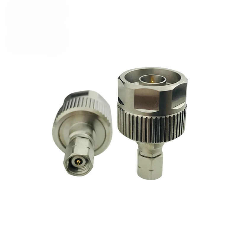 High quality N-J/2.4-J-G stainless steel millimeter wave adapter revolution 2.4mm male DC-18G