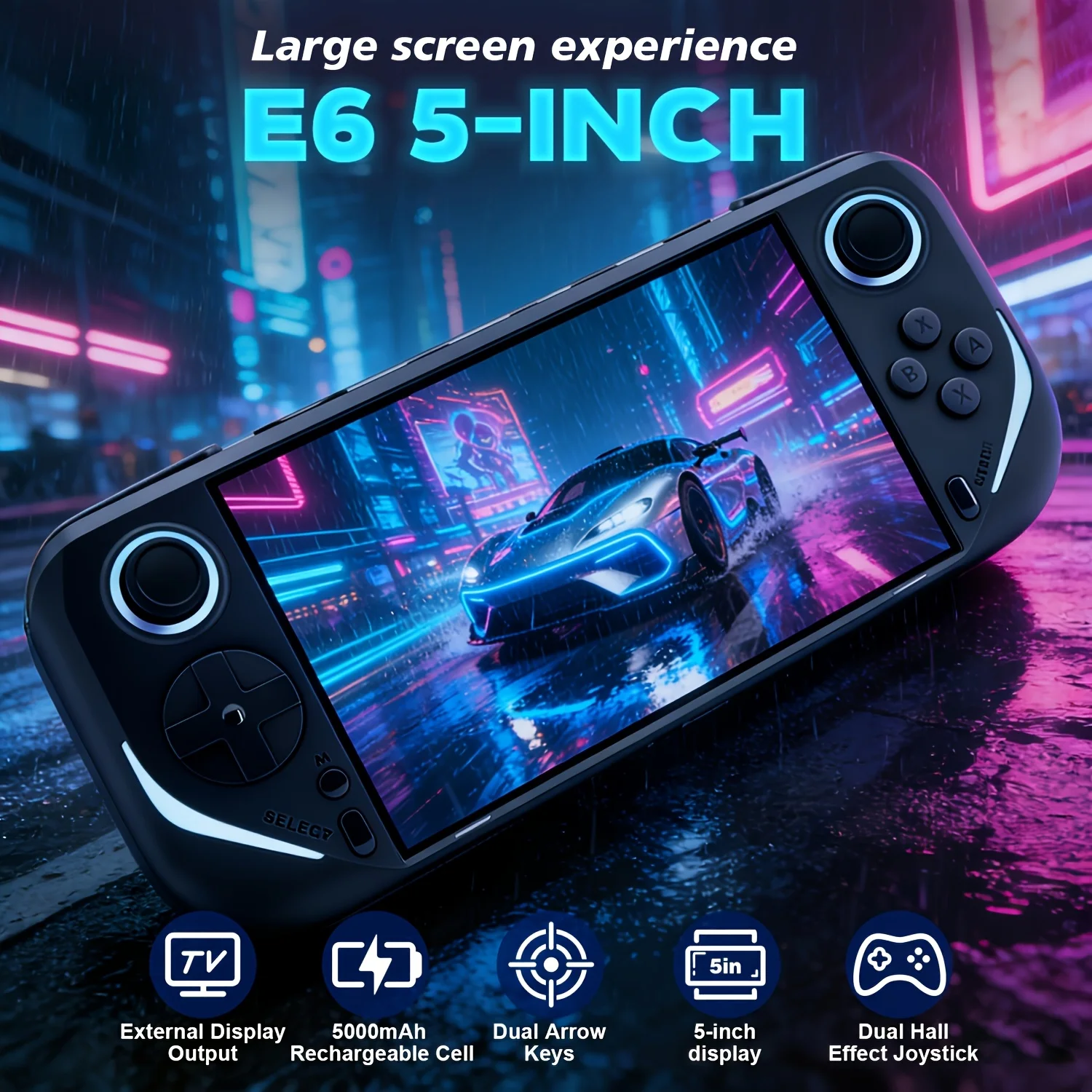 Gaming Console Youtube - E6 draagbare gameconsole — draagbaar open-source