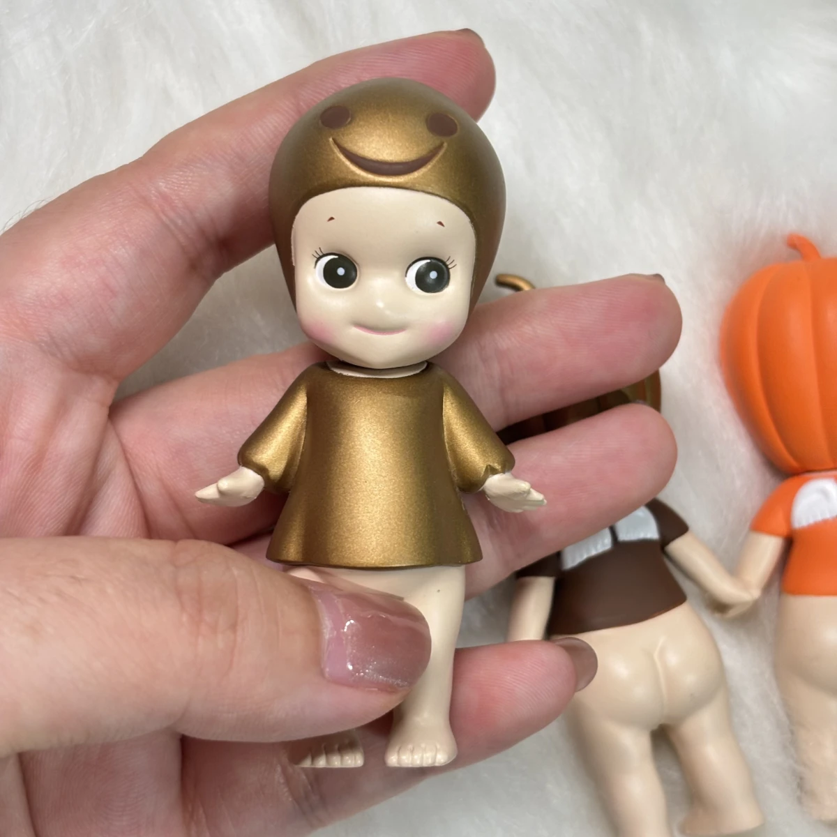 ソニーエンジェル2007 ハロウィン おばけ シークレット ゴールド Sonny Angel Mini Figure 2007 Halloween Series No box No bag Blind