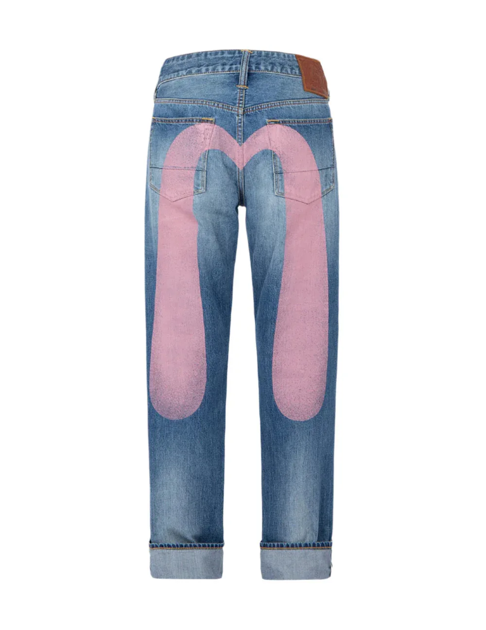 pink blue