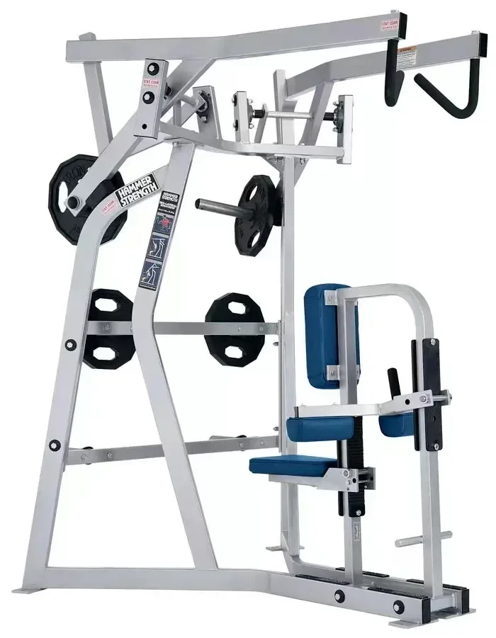 Strength Trainer Commercial Gym Equipment Plate Loaded Selection Hammer 2 in 1 Iso Lateral Chest Press/Back Machine