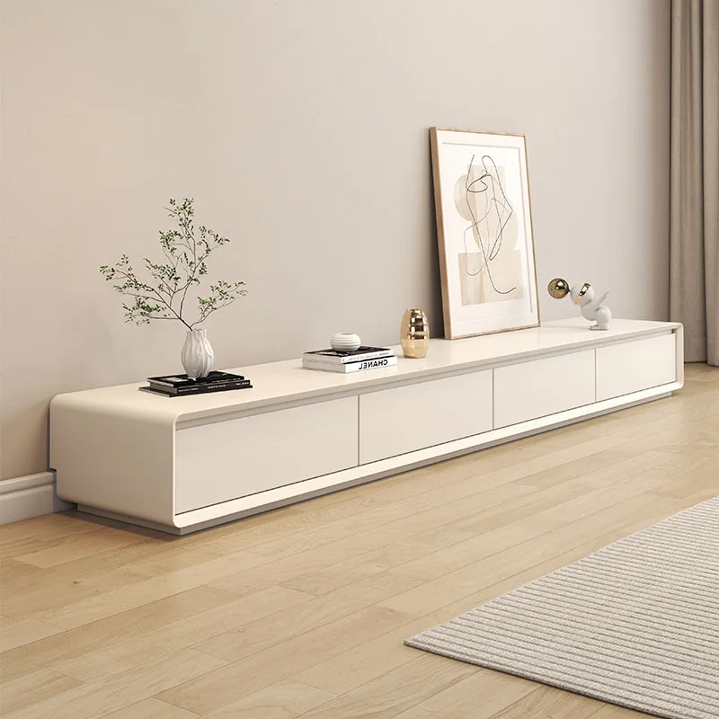 

White Heavy Universal Tv Stand Modern Storage Wooden Designer Nordic Tv Table Living Room Fernsehen Tisch Bedroom Furniture