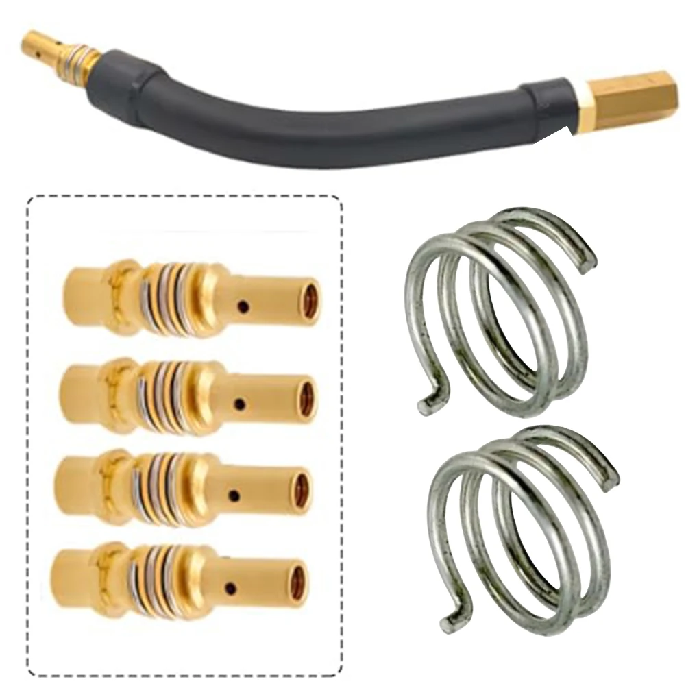 MB25AK Alloy Steel Welding Springs Set of 20 Compatible with MIG MAG Equipment Designed for Compact and Precise Installation