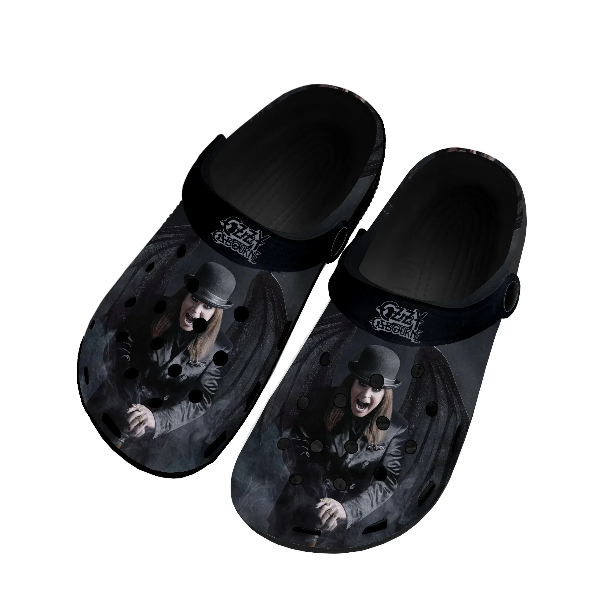 Ozzy Metal Rock Singer Osbourne Home Clogs Custom Water Shoes Mens Womens Teenager Shoe 3D Print Garden Clog Beach Hole Slippers