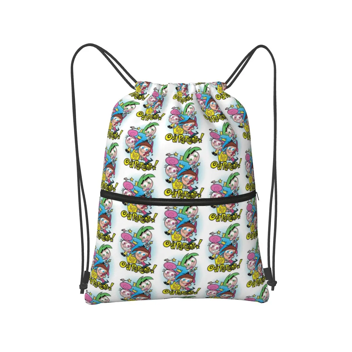 

Рюкзаки Cosmo Fairly Oddparents, многофункциональные портативные карманные спортивные сумки на шнурке, сумки для книг для мужчин и женщин, студентов