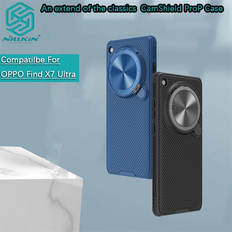 For OPPO Find X8 Pro/X6/Find X7 Ultra Nillkin CamShield Prop Magnetic case Shockproof phone case lens holder protective cover