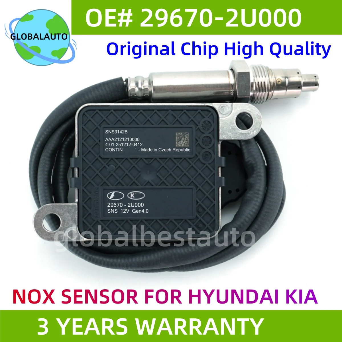 High quality New 29670-2U000 296702U000 29670 2U000 Nitrogen Oxide Sensor for Hyundai Kia Sportage MK5 1.6 2021-2023