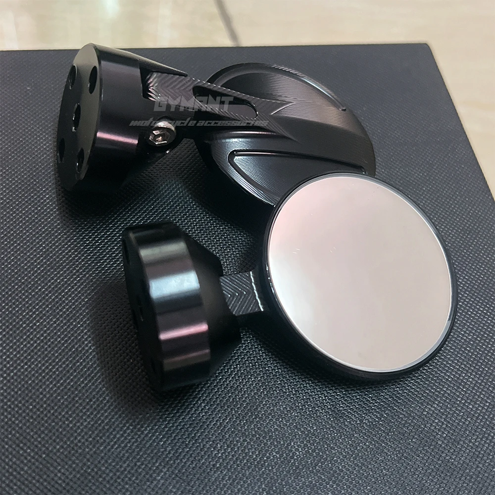 

7/8" or 1" Motorcycle Motorbike Scooters Rear View Side Mirror Handle Bar End Mirrors For Yamaha Kawasaki Motorcycle Parts