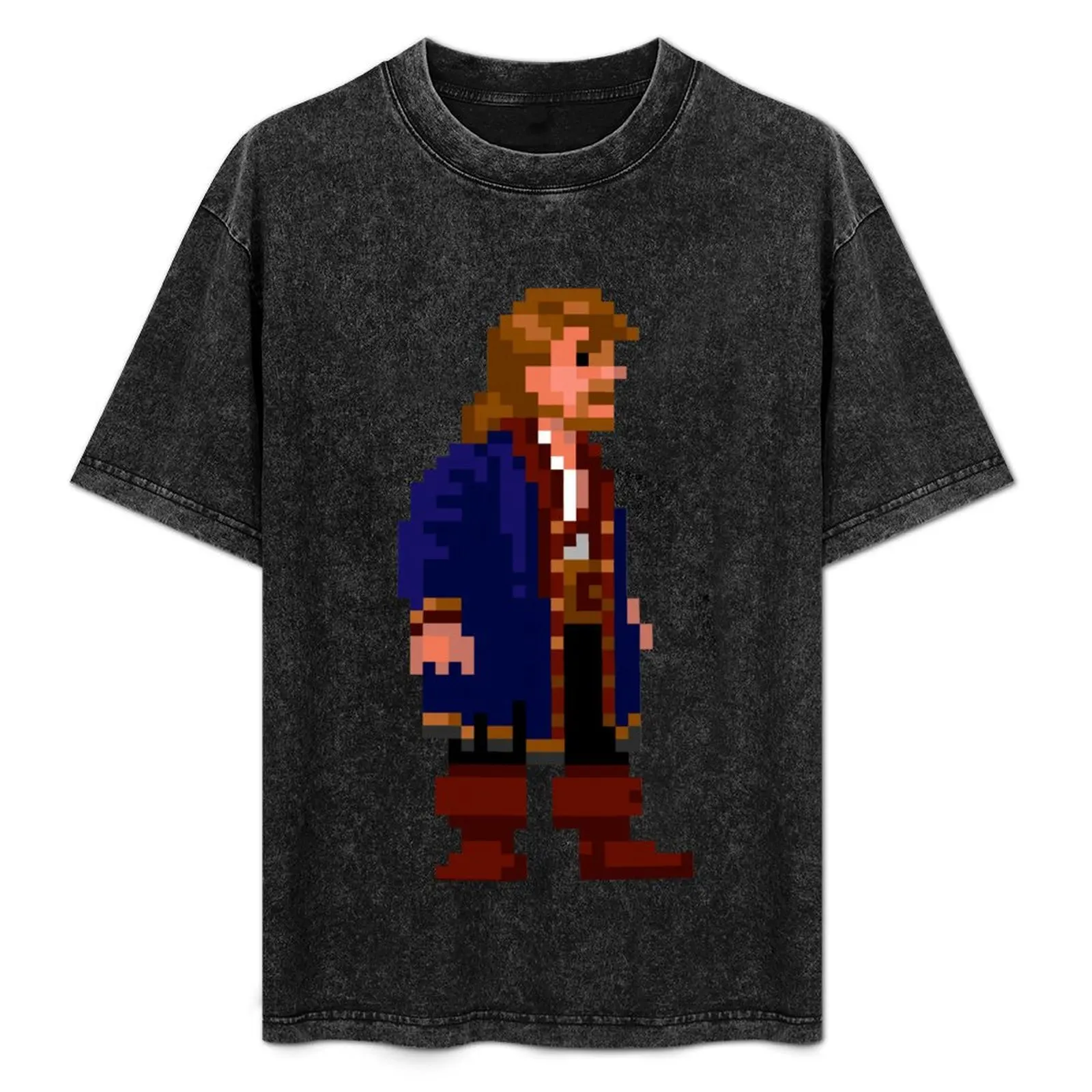 Guybrush (Monkey Island 2) T-Shirt Comfortable Work Wear Tee