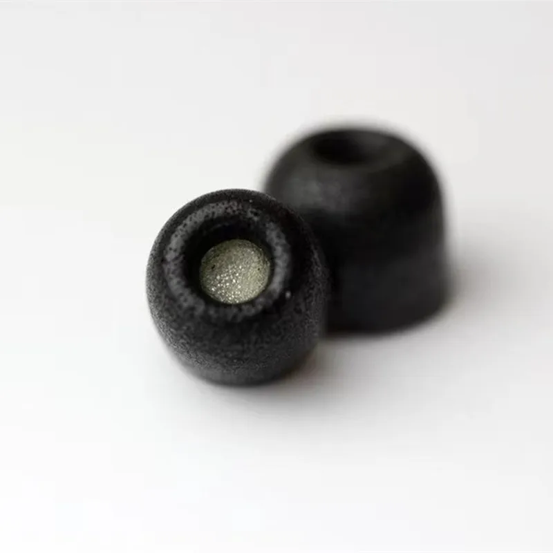 5ペアのオリジナルフォームイヤーパッド,x400のセット,ノイズ遮断,低音用,イヤーチップ