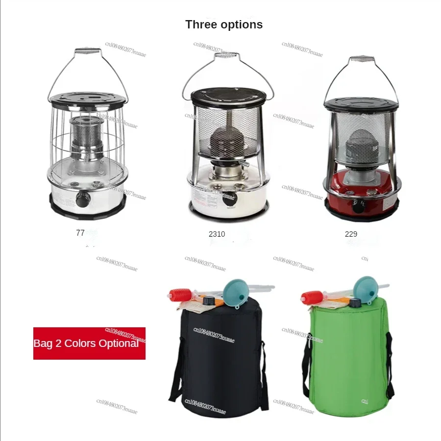 4.5L/6L Outdoor Stove Heater Portable Methanol Ice Fishing Camping  Heater Lift-up Style. Glass/M Etal Chimney.
