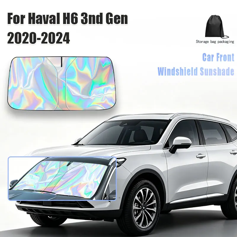 

For Haval H6 3rd Gen 2020-2024 Car Windshield Sunshade Cover Front Window Sun Shade Visor Auto Interior