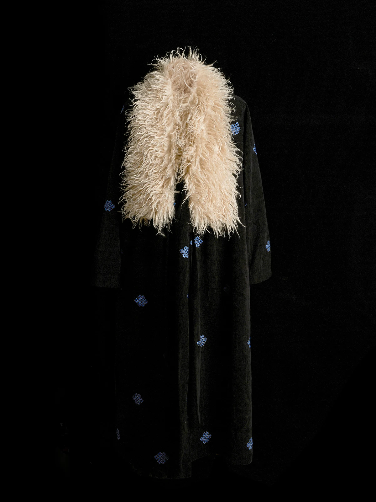 

Tibetan Robe Coat Women's Antique Windbreaker Designer