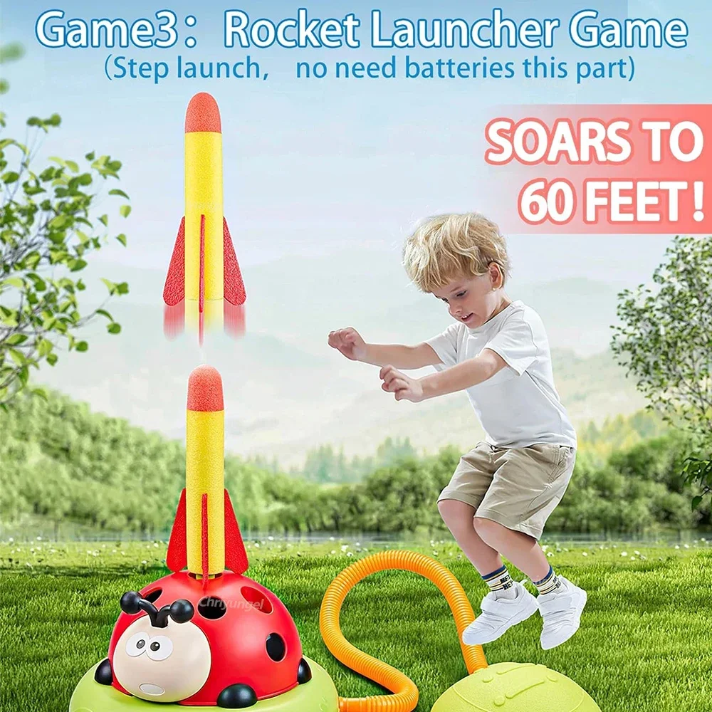 Musikalisches Springen-Sportspielzeug, multifunktionales Wurfring-Spiel, Spielzeug und Schießwerfer für Kinder, Fitness-Training, Zuhause, Outdoor-Spiel – Detail 7