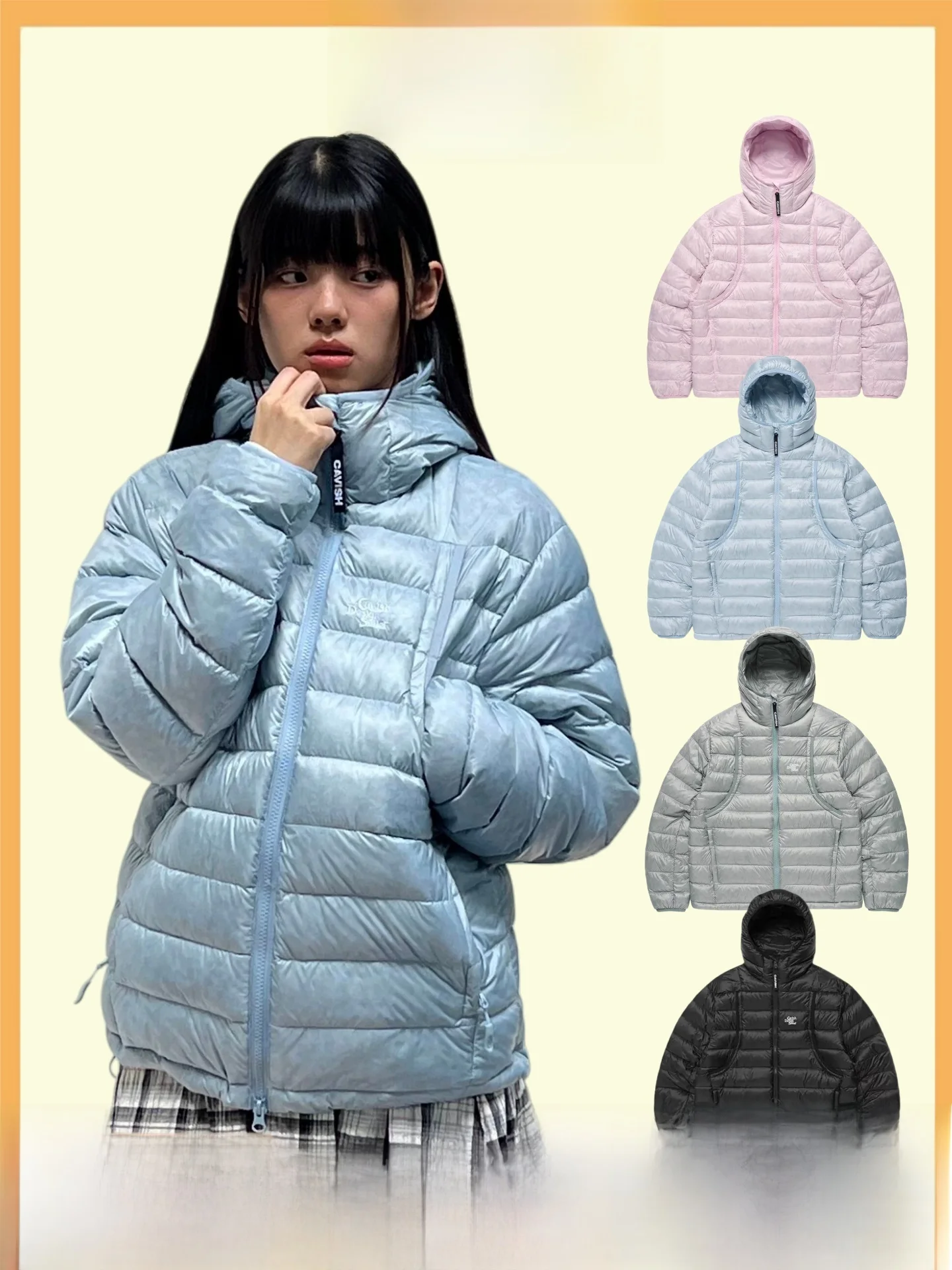 

Couple's down Jaet Women's Men's Ribcage Design White Du Feather Autumn Winter New Arrival Warmth Comfortable Long Sve...