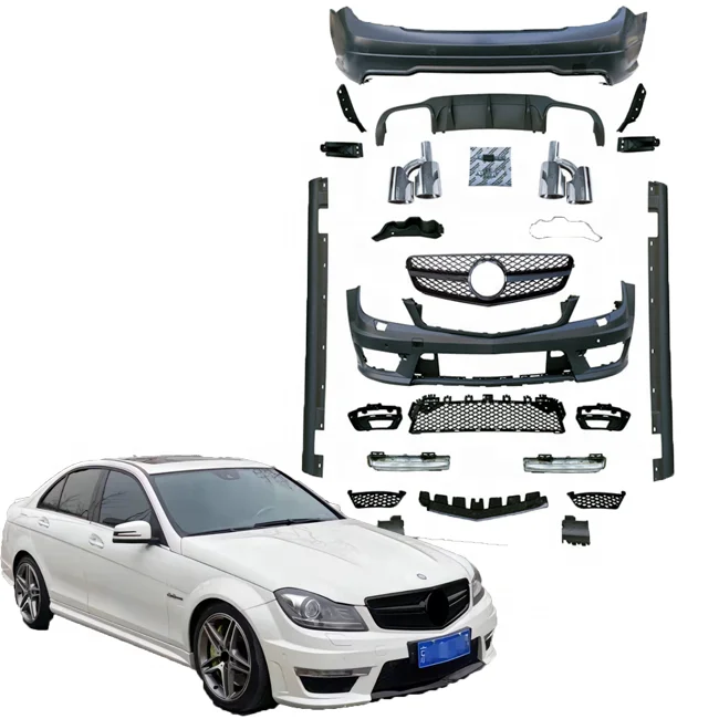 

Car Retrofit Kit C63 AMG Style for Mercedes benz C-CLASS W204 2010-2014