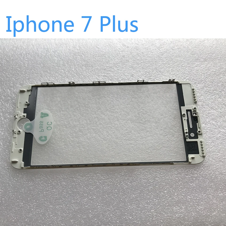 Szkło przednie do iPhone'a 8 7 6 6s Plus Ekran dotykowy Przednie zewnętrzne szkło z laminowaną wymianą OCA