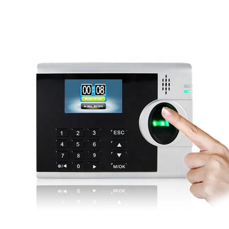 Finger Print Time Recorder made in China biometric reader device fingerprint time attendance (3000T-C)