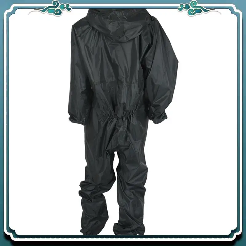 

Reliable 2X Fashion Motorcycle Raincoat /Conjoined Raincoat/Overalls Men And Women Fission Rain Suit Rain Coat Size XL