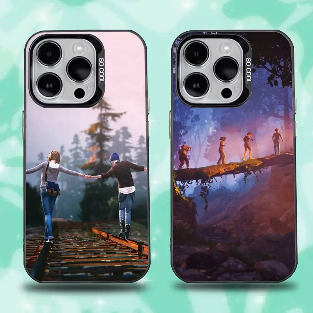 

Caulfield Life Is S-Strange Phone Case For iPhone 17,16,15,14,13,12,11,Pro,XS,Max,Plus,Mini,SE4,E Black Matte Shockproof Cover