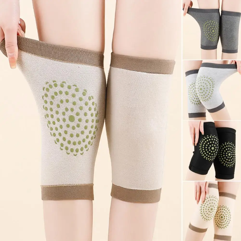 Aicao Knee Protection for Men Women Cashmere Knee Warmers Winter Self Heating Knee Sleeve for Arthritic Knees Old Cold Legs