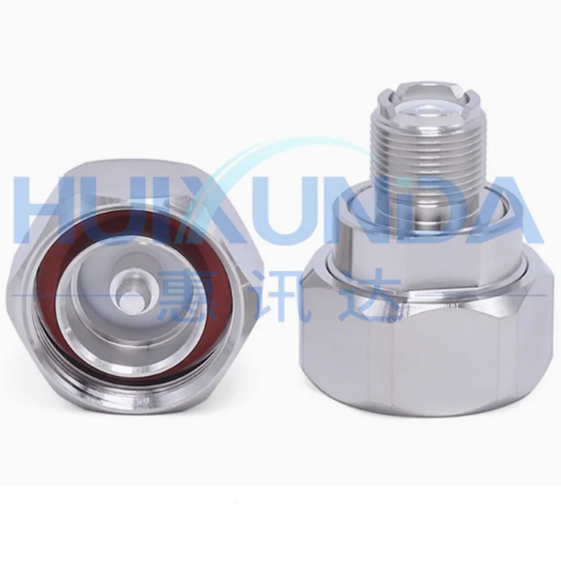 

1PC Adapter PL259 UHF Female SO239 to L29 7/16 DIN Male RF Coaxial Adaptor Converter 50ohm Connector