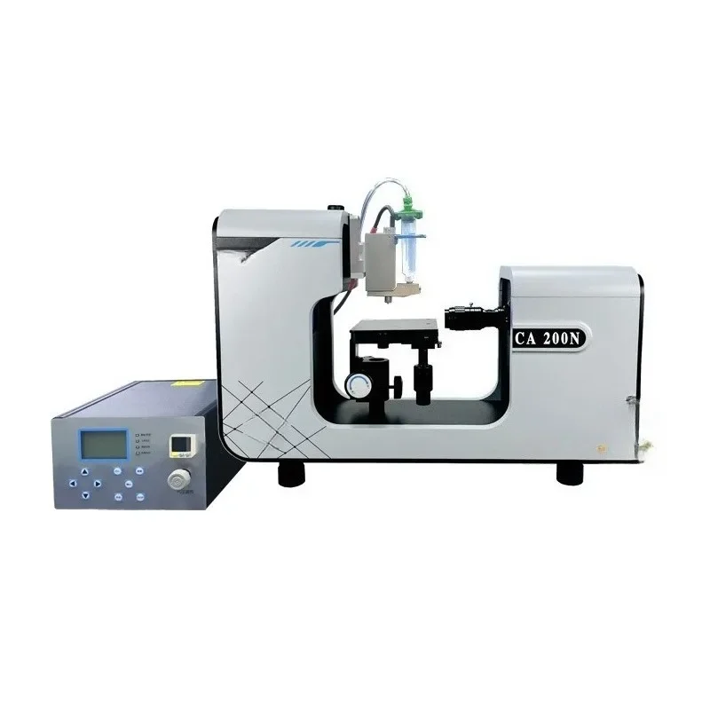 Optical contact angle tester, wettability contact angle tester