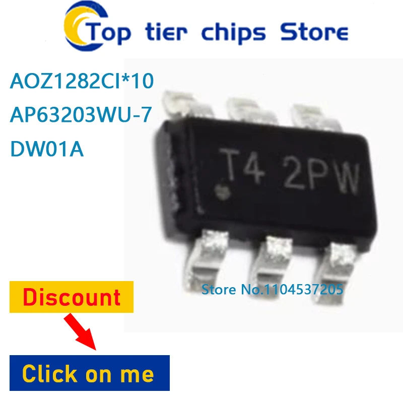 1PCS~10PCS/LOT  AOZ1282CI*10 AP63203WU-7 DW01A SOT 100% NEW