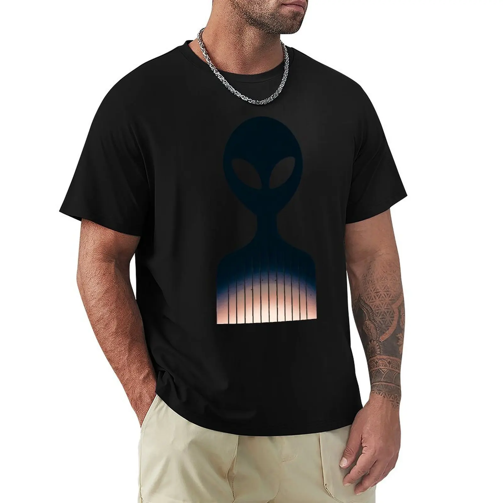 

Cosmic Enigma T-Shirt Classic Crew Neck Cotton T-Shirt