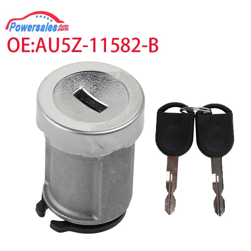 Nuevo Cable de bloqueo de interruptor de encendido con 2 llaves para Ford Expedition Explorer F-Series Lincoln Focus Escape AU5Z11582B AU5Z-11582-B