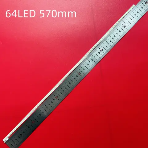 1/10 조각 TV 램프 LED 백라이트 스트립 46PFL5527H/12 46PFL5527T/60 바 라인 키트 LED 밴드 2012SGS46 7030L 64 REV 1.0