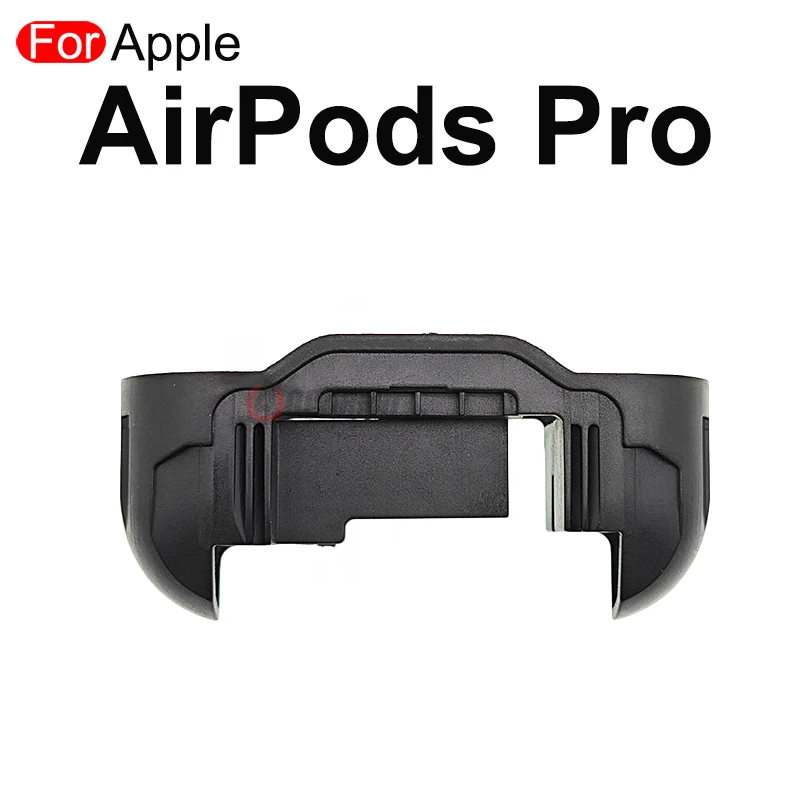 Aocarmo For Apple AirPods 3 Pro Pro2 Battery Holder Black Plastic Bracket For Charging Case Battery Box Compartment Repair Part
