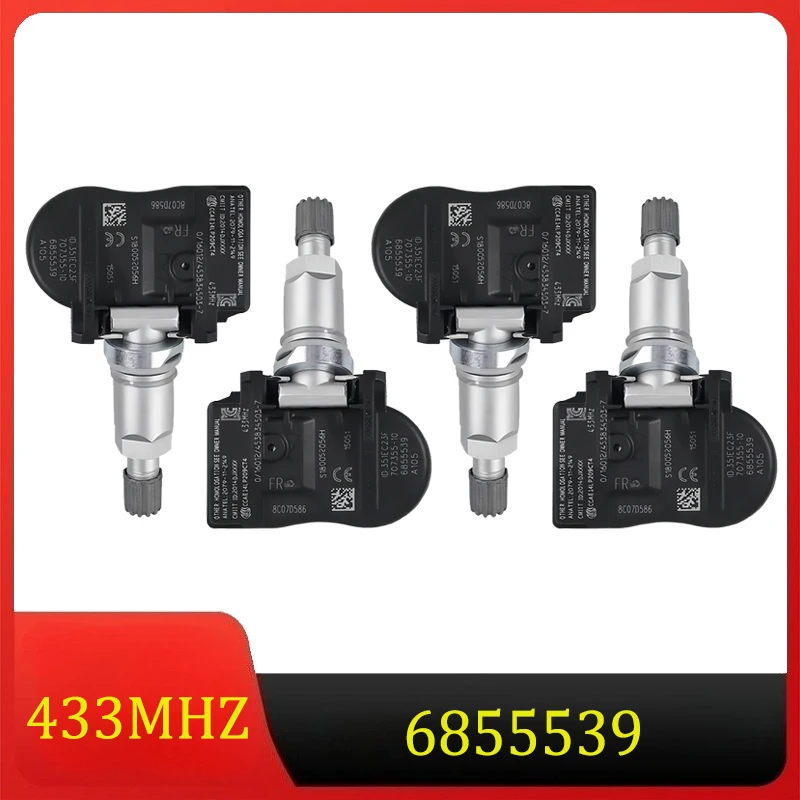 6855539 Tire Pressure Monitor Sensor For BMW F20 F21 F22 F23 F30 F31 F32 F33 F34 M2 X1 X2 i3 433MHz TPMS 36106856209 Mini Cabrio