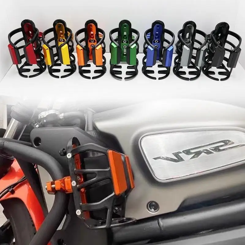 

1Pcs Motorcycle Bumper Drink Holder Modification Part; Essential Motorcycle Equipment for Hydration Needs