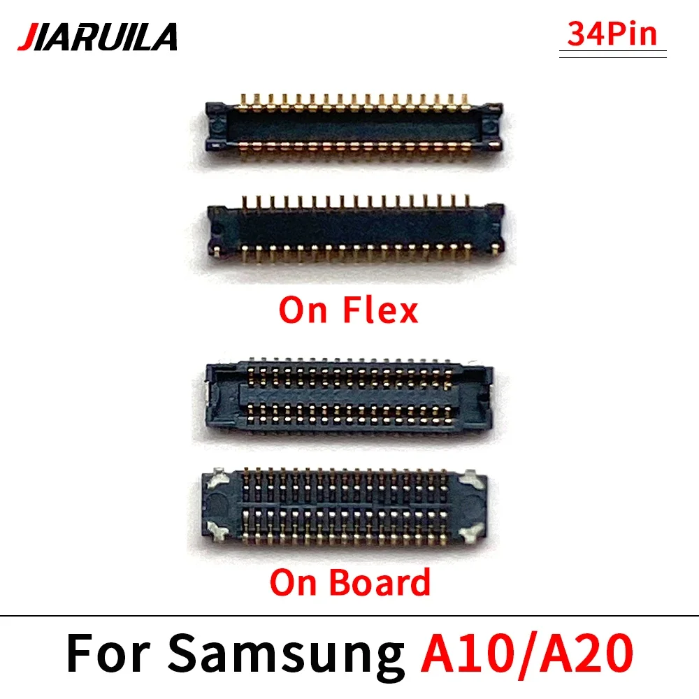 LCD Display Screen Flex FPC Connector On Board For Samsung A10 A20 A20S A21 A30S A40 A70 A50S Charging Dock Port