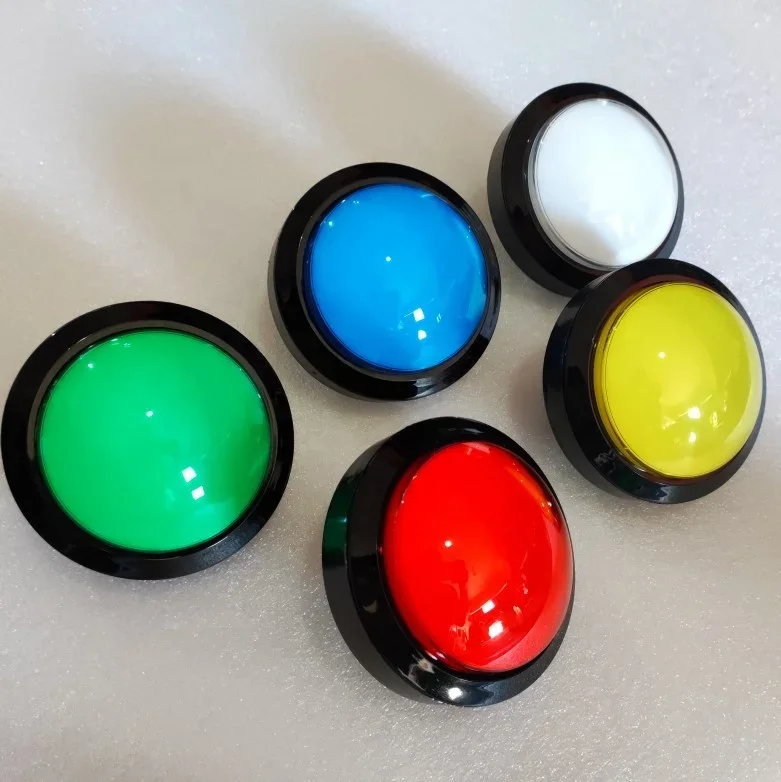 

#For 100Mm illuminated arcade game button convex button