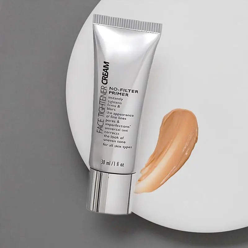 Instant Temporary Face Tightener Firm Smooth the Look of Fine Lines, Deep Wrinkles and Pores No Filter Primer