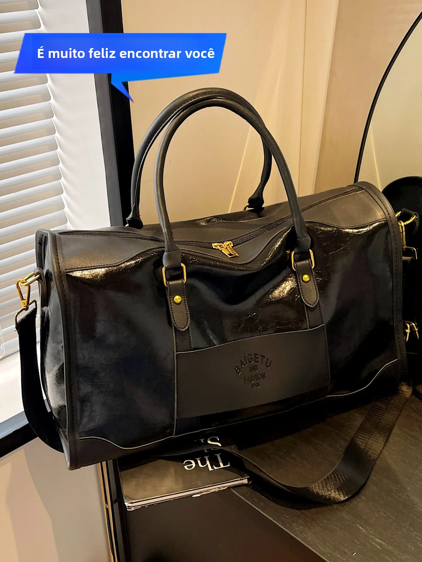 unisex-large-capacity-travel-bag-handbag-shoulder-bag-crossbody-bag-lightweight-outdoor-leisure-fashion-pu-leather-bag