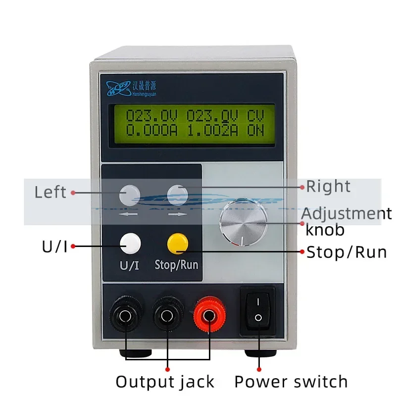 Hspy-1000-01 programmable power supply with communication 1000V 1A high voltage DC power supply