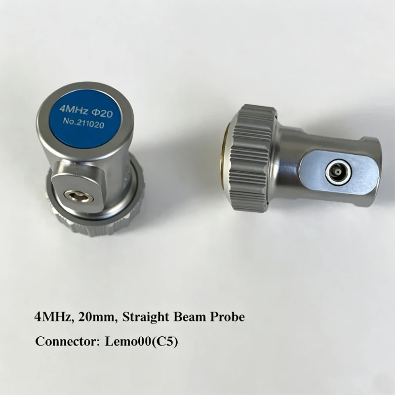 20mm Straight Beam Probe Transducer 0.5MHz 1MHz 2MHz 4MHz UT Probe for Ultrasonic Flaw Detector NDT Non‑Destructive Testing view 5