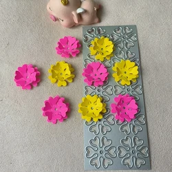 New Floret Flowers metal cutting die mould scrapbook decoration embossed photo album decoration card making DIY handicrafts