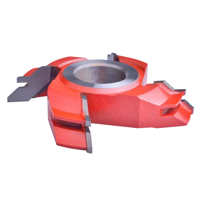 45 degree 15-50mm wood height combination mortise tenon shaper cutter for solid wood end mill knife for woodworking jointing