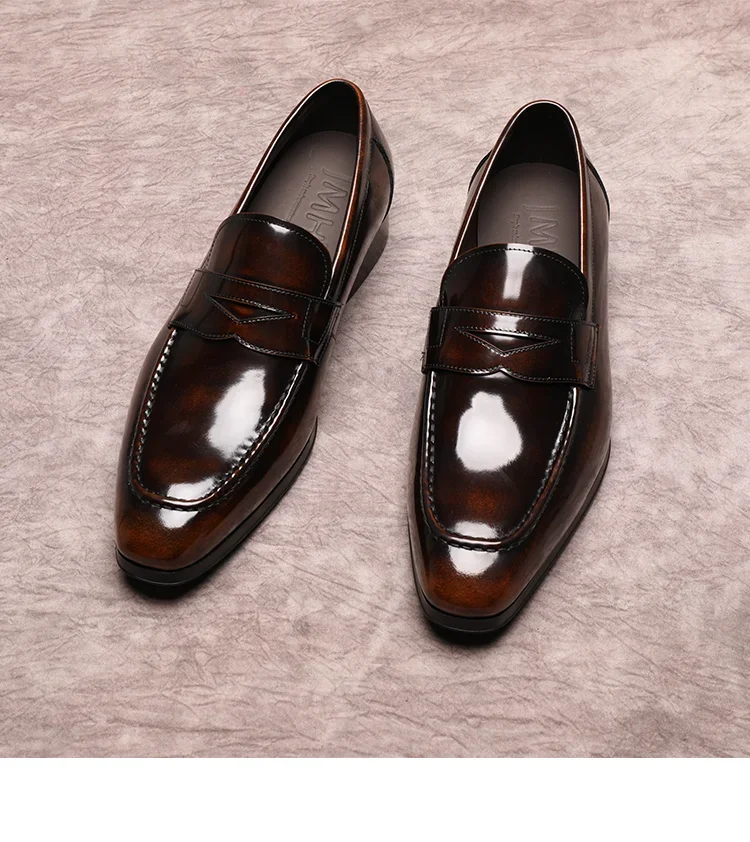 

2024 Spring And Autumn New Men's Formal Shoes, Genuine Leather Business Casual Shoes, Groom Wedding Shoes