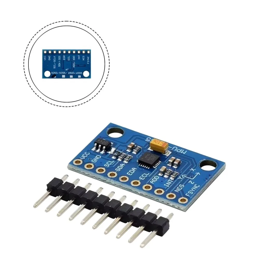 15mm*25mm Nine-Axis Sensor Module, MPU9250 GY9250 Nine-Axis Attitude + Gyroscope + Accelerometer Sensor Module